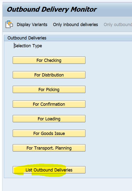sap outbound delivery serial number table